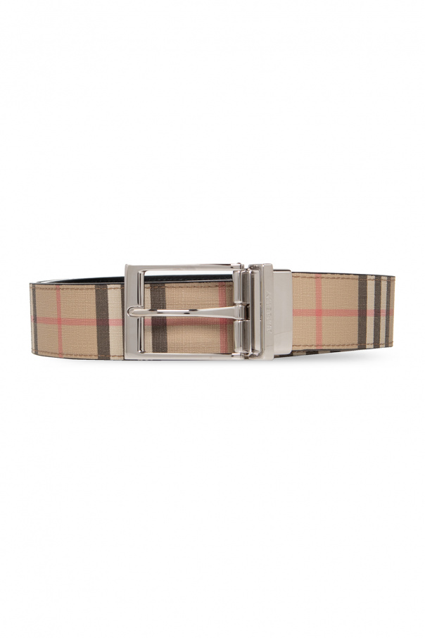 Burberry reversible louis check-print belt M 42 2024 105